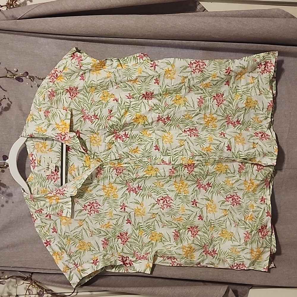 Super Cute Style & Co blouse!   Nwt, 100% cotton! Sz 2xl